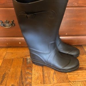 Marc jacobs rain boots black